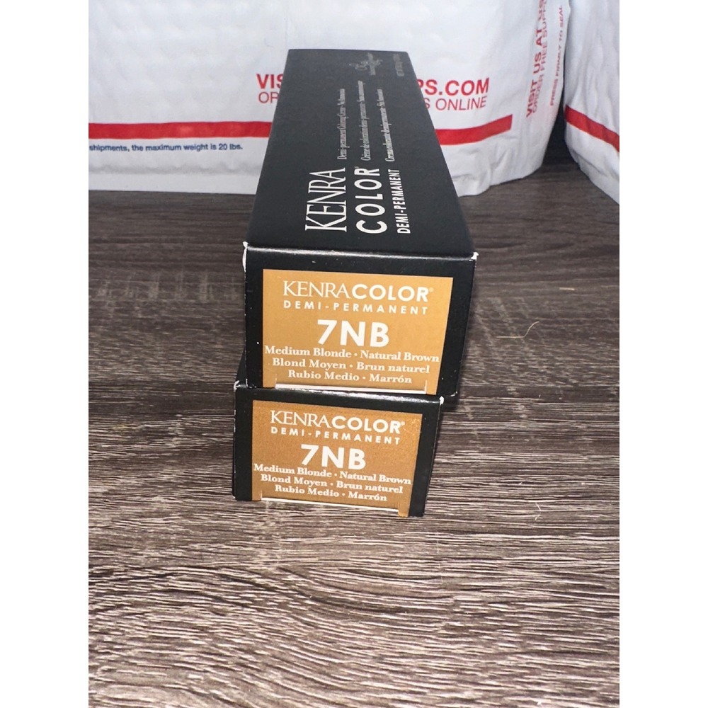 Kenra Color Demi Permanent Hair Color 7NB Medium Blonde Natural Brown care
